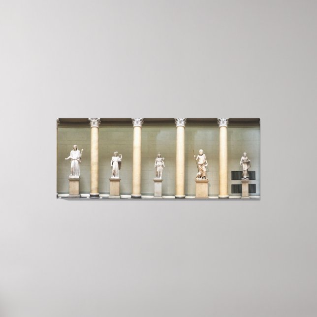 God Statues in Berlin Canvas Print (Front)