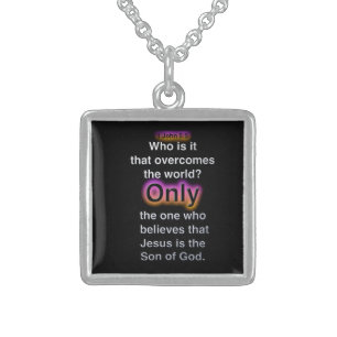 God - Sterling Silver Necklace