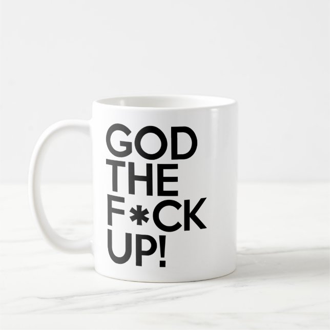 GOD THE F-Up  - Odyssey of Ascension Mug - 2 (Left)