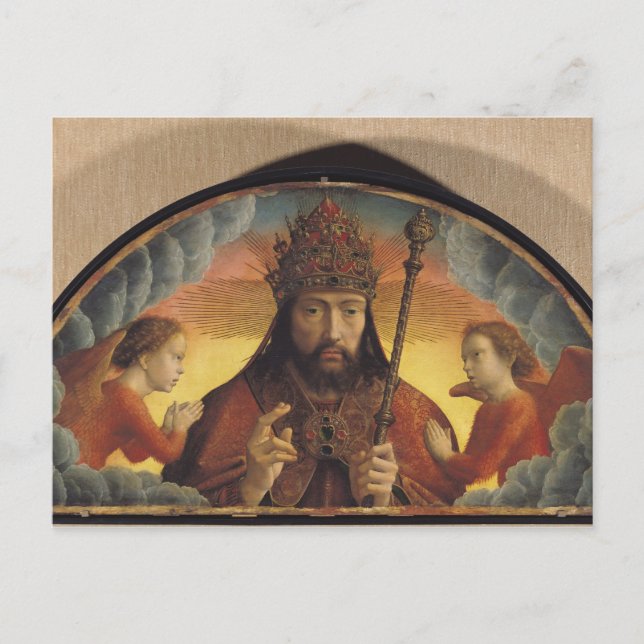 God the Father Blessing, 1506 Postcard (Front)