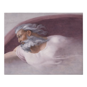 God the Father Faux Canvas Print