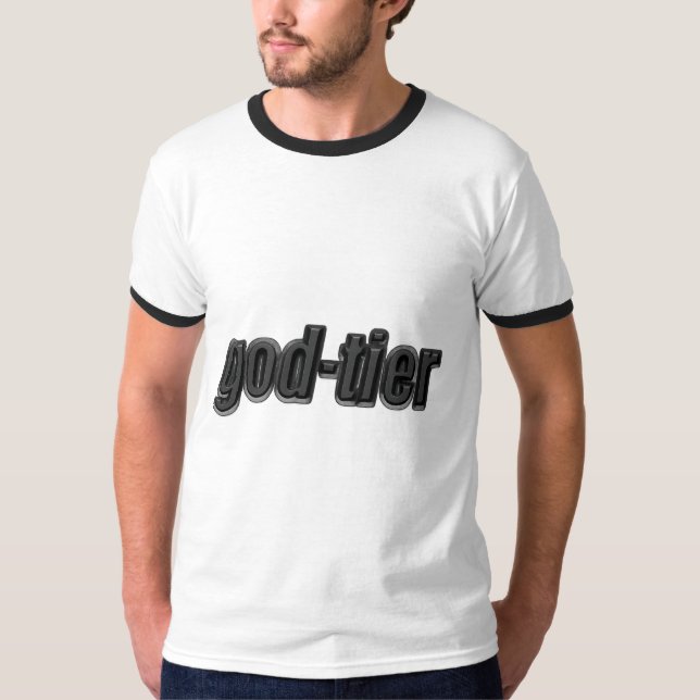God Tier Programmer T-Shirt (Front)