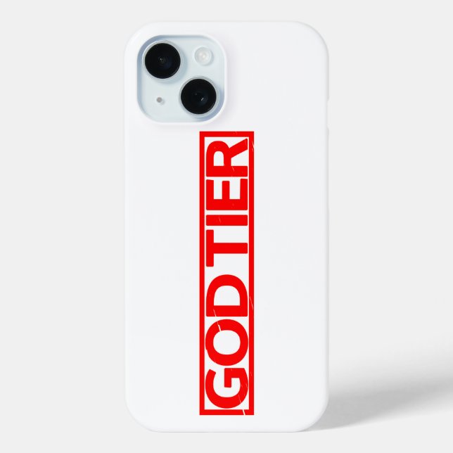 God Tier Stamp Case-Mate iPhone Case (Back)