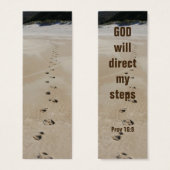 God will direct my Steps Proverbs 16:9 (Front & Back)