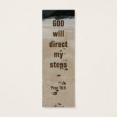 God will direct my Steps Proverbs 16:9 (Back)