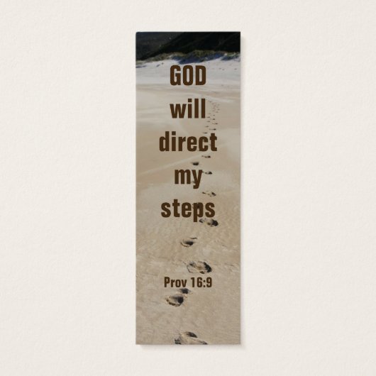 God will direct my Steps Proverbs 16:9 (Back)