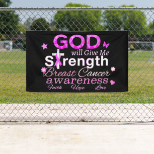 GOD Will Give Me Strength Banner