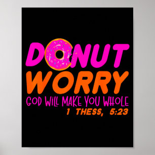 God Will Make You Whole Funny Men Women Jesus Doug Poster
