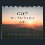 God You Are My Joy Scripture Meditation Calendar<br><div class="desc">God You Are My Joy Scripture Meditation Calendar</div>