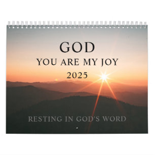 God You Are My Joy Scripture Meditation Calendar