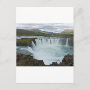 Godafoss Island Postcard