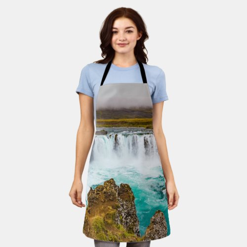 Godafoss waterfall Iceland Apron