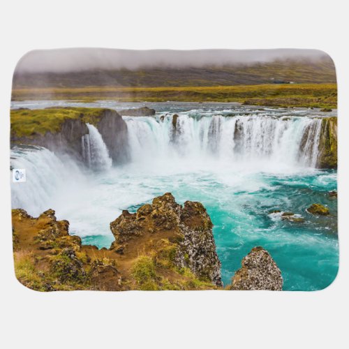 Godafoss waterfall Iceland Baby Blanket