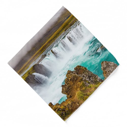 Godafoss waterfall Iceland Bandana