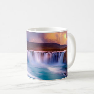 Goðafoss Waterfall Iceland Coffee Mug