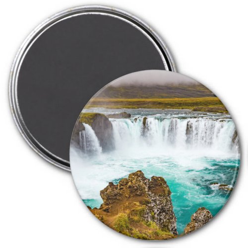 Godafoss waterfall Iceland Magnet