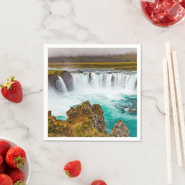 Godafoss waterfall, Iceland Napkins (Insitu)