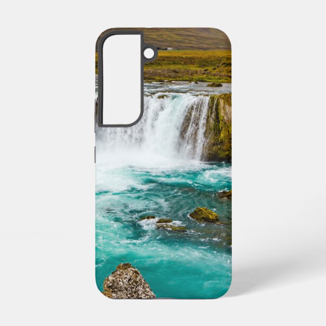 Godafoss waterfall, Iceland Samsung Galaxy Case (Back)