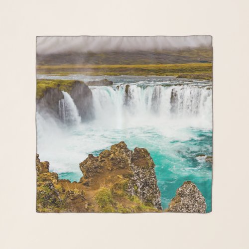 Godafoss waterfall Iceland Scarf