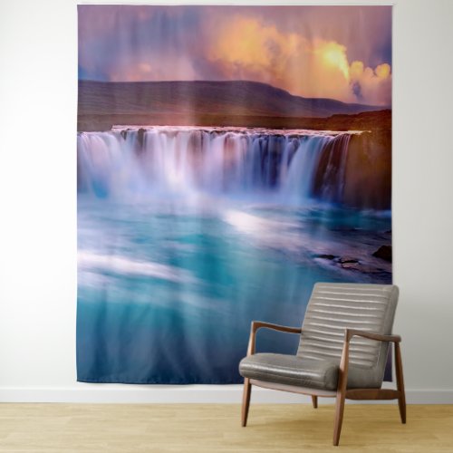 Godafoss waterfall Iceland Tapestry