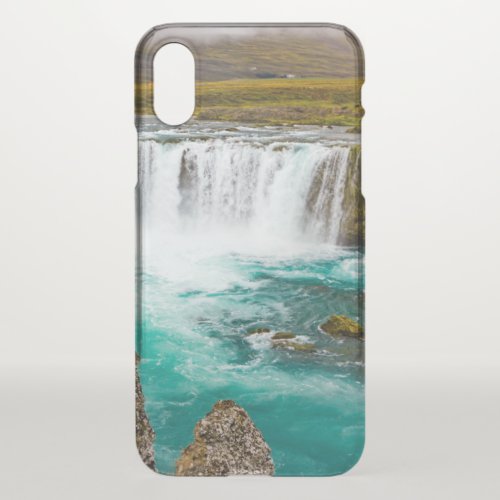 Godafoss waterfall Iceland iPhone X Case