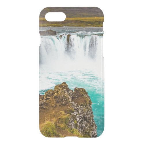 Godafoss waterfall Iceland iPhone SE87 Case