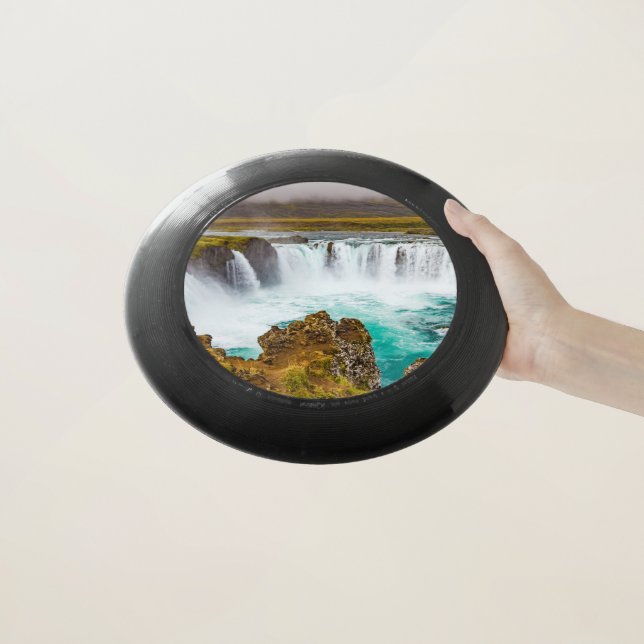 Godafoss waterfall, Iceland Wham-O Frisbee (In Hand)