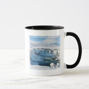 Godafoss Waterfall Landscape Mug