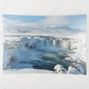 Godafoss Waterfall Landscape Trinket Tray
