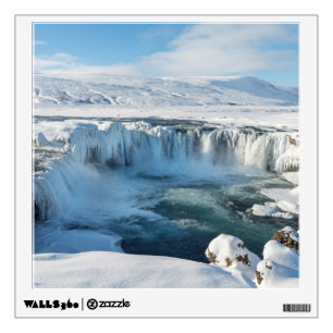 Godafoss Waterfall Landscape Wall Decal