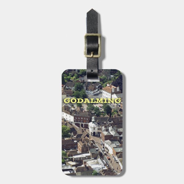 Godalming Surrey England Luggage Tag (Front Vertical)