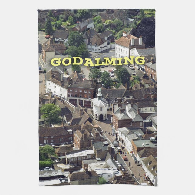 Godalming Surrey England Towel (Vertical)