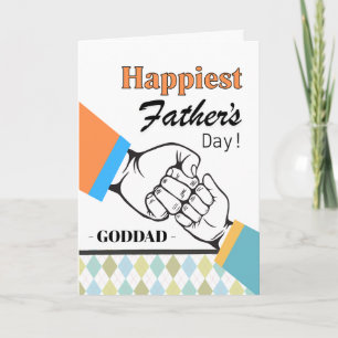 Goddad Father’s Day Fist Bump Inspiration Card