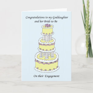 Goddaughter and Bride to Be on Engagement Announcement