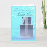 Goddaughter, Bridal Shower Gifts, Light Blue