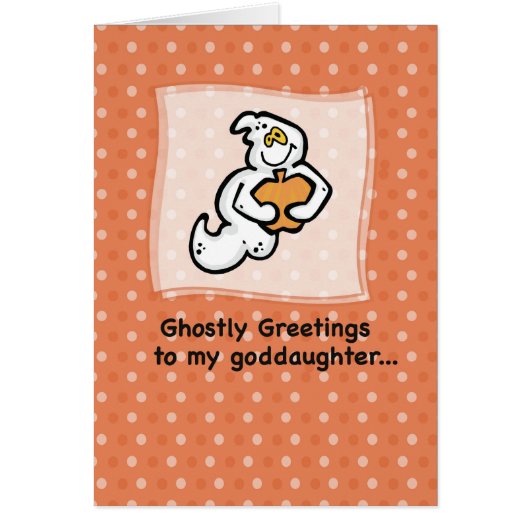 Goddaughter, Ghostly Greetings (Front)