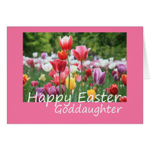 Goddaughter Happy Easter Cards