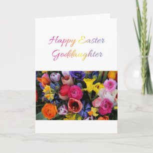 Goddaughter Happy Easter Holiday Card