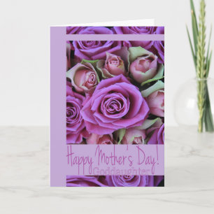 Goddaughter  Happy Mother's Day rose card