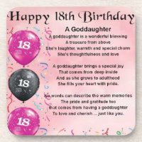 Goddaughter Poem - 18th Birthday