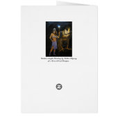 Goddess Acrylic Painting Card (Back)