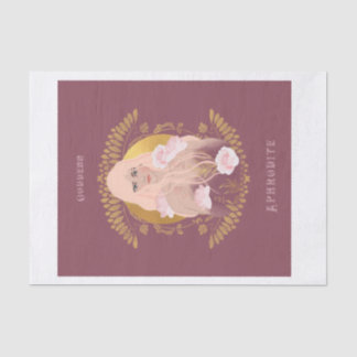 Goddess Aphrodite decoupage Tissue Paper