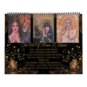 Goddess artwork by Renee L. Lavoie Calendar