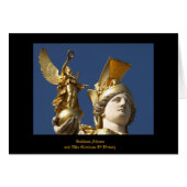 Goddess Athena And Goddess Of Victory card! (Front Horizontal)