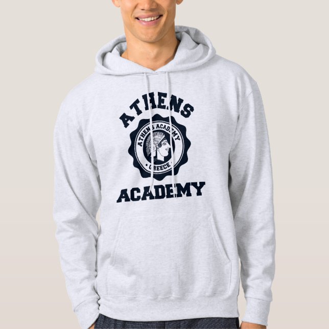 Goddess Athena - Athens Academy Seal Hoodie (Front)