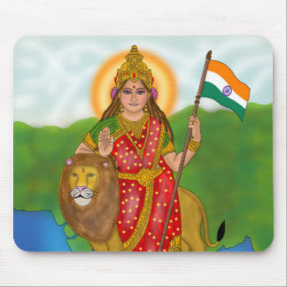Goddess Bharat Mata  Mouse Pad
