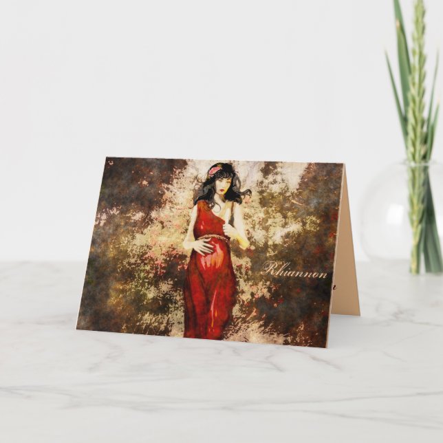 Goddess Birthday Card (Front)