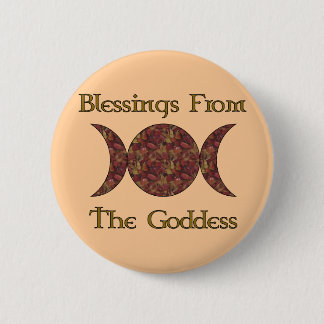 Goddess Blessings Pinback Button