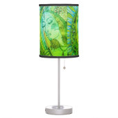 Goddess - Bright Green Lamp shade (Left)