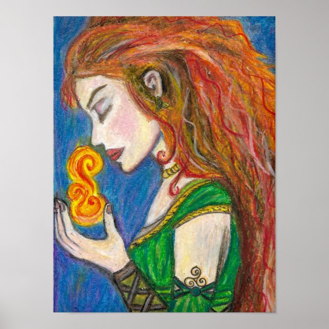 Goddess Brigid Poster (Front)
